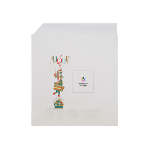Sacchetti in carta bianco Prendi panino Natale- Printcentral - - -