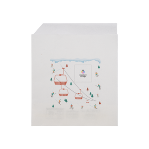 Sacchetti in carta bianco Prendi panino Natale- Printcentral - - -