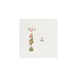 Tovaglioli microincollati bianco Natale- Printcentral - - -