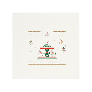 Tovaglioli carta secca bianco Natale- Printcentral - - -