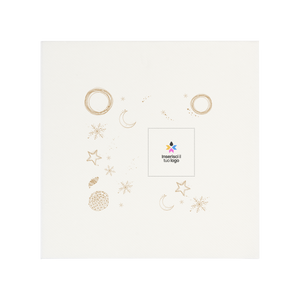 Tovaglioli carta secca bianco Natale- Printcentral - - -