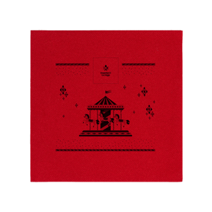 Tovaglioli carta secca rosso Natale- Printcentral - - -