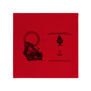 Tovaglioli carta secca rosso Natale- Printcentral - - -