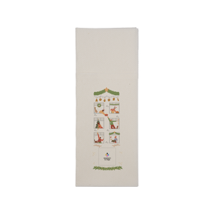 Tovaglioli carta secca service bianco Natale- Printcentral - - -