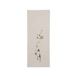 Tovaglioli carta secca service bianco Natale- Printcentral - - -