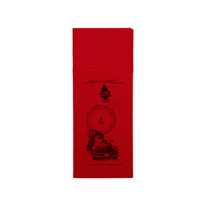 Tovaglioli carta secca service rosso Natale- Printcentral - - -