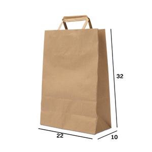 Shopper in carta Basic avana Natale- Printcentral - - -