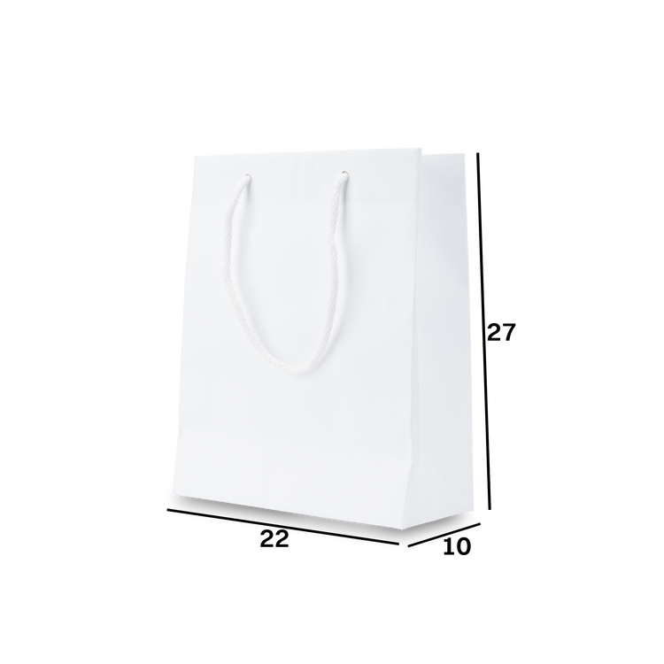 Shoppre in carta Lux sealing bianco Natale- Printcentral - - -