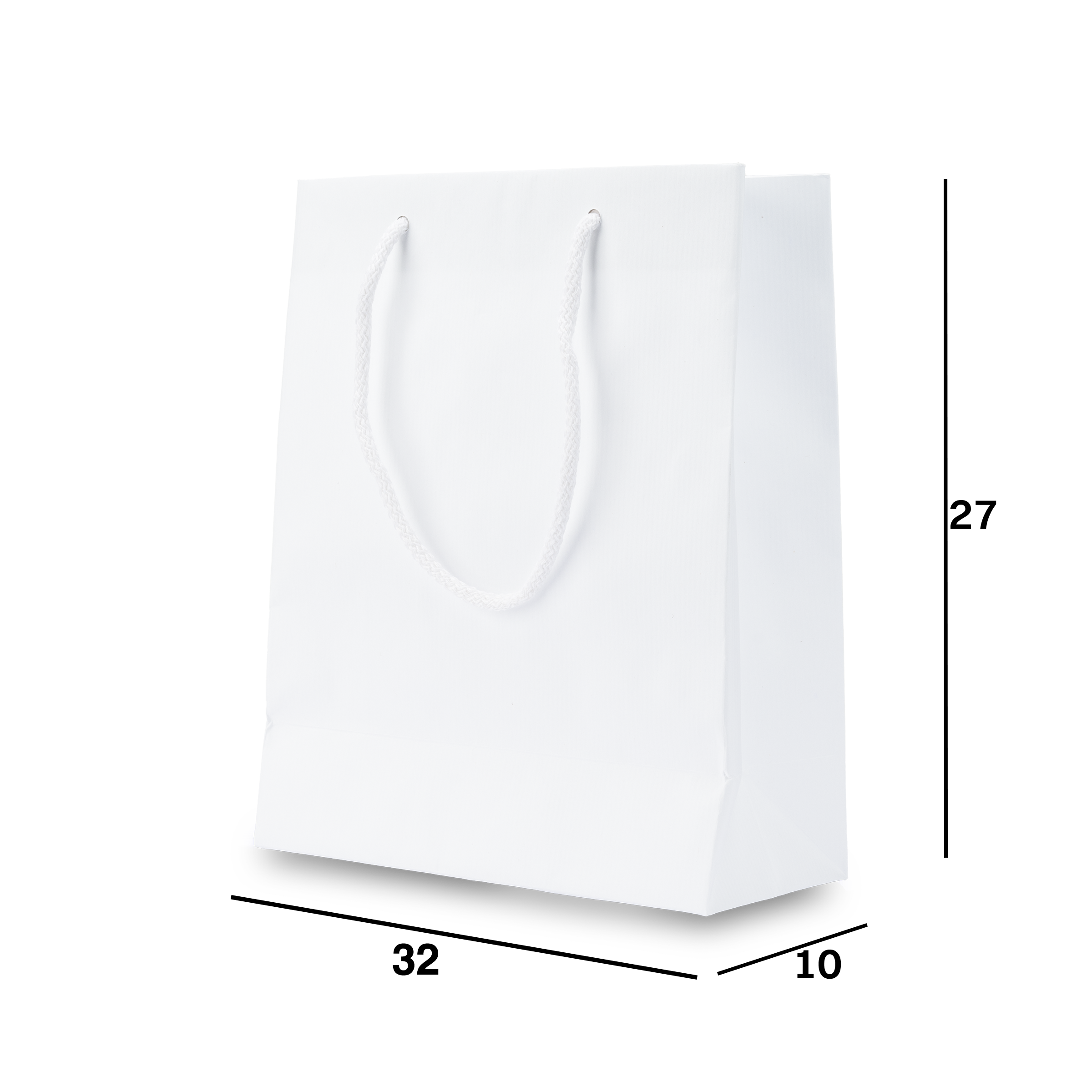 Shoppre in carta Lux sealing bianco Natale- Printcentral - - -