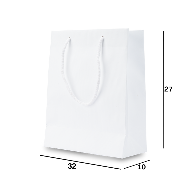 Shoppre in carta Lux sealing bianco Natale- Printcentral - - -