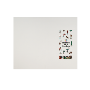 Tovagliette in carta bianco Natale- Printcentral - - -