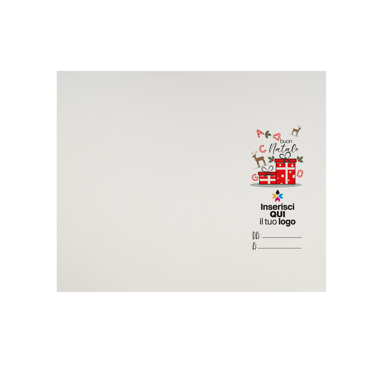 Tovagliette in carta bianco Natale- Printcentral - - -