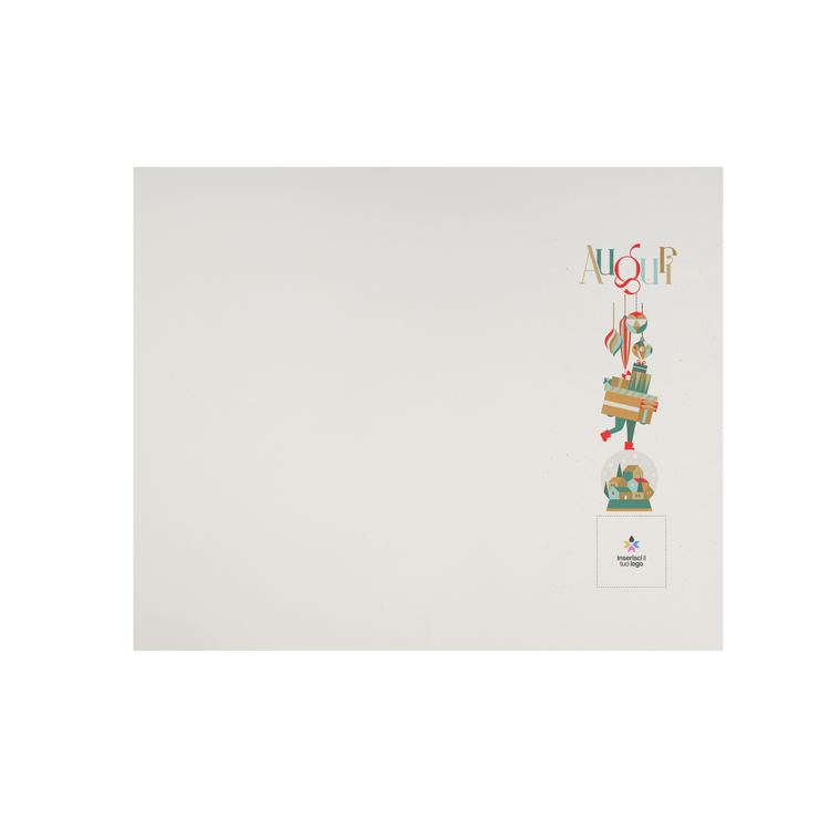 Tovagliette in carta bianco Natale- Printcentral - - -