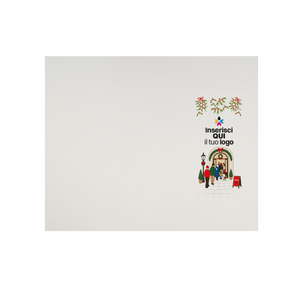 Tovagliette in carta bianco Natale- Printcentral - - -