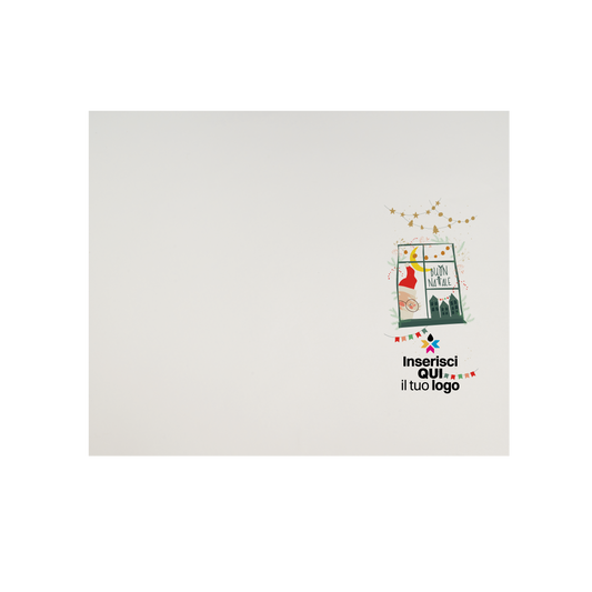 Tovagliette in carta bianco Natale- Printcentral - - -