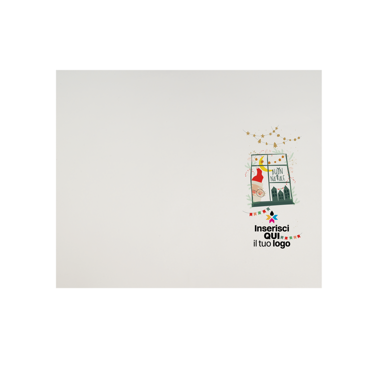 Tovagliette in carta bianco Natale- Printcentral - - -