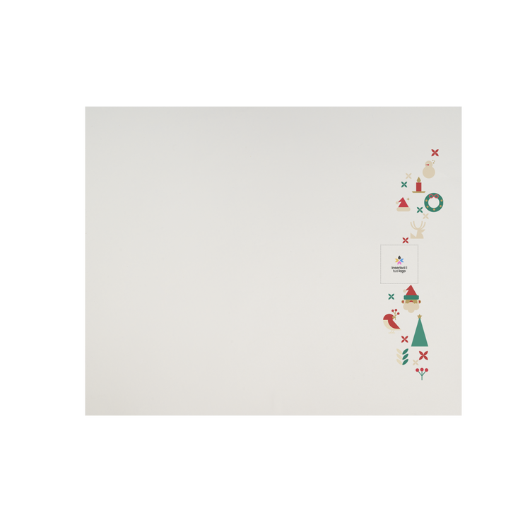 Tovagliette in carta bianco Natale- Printcentral - - -