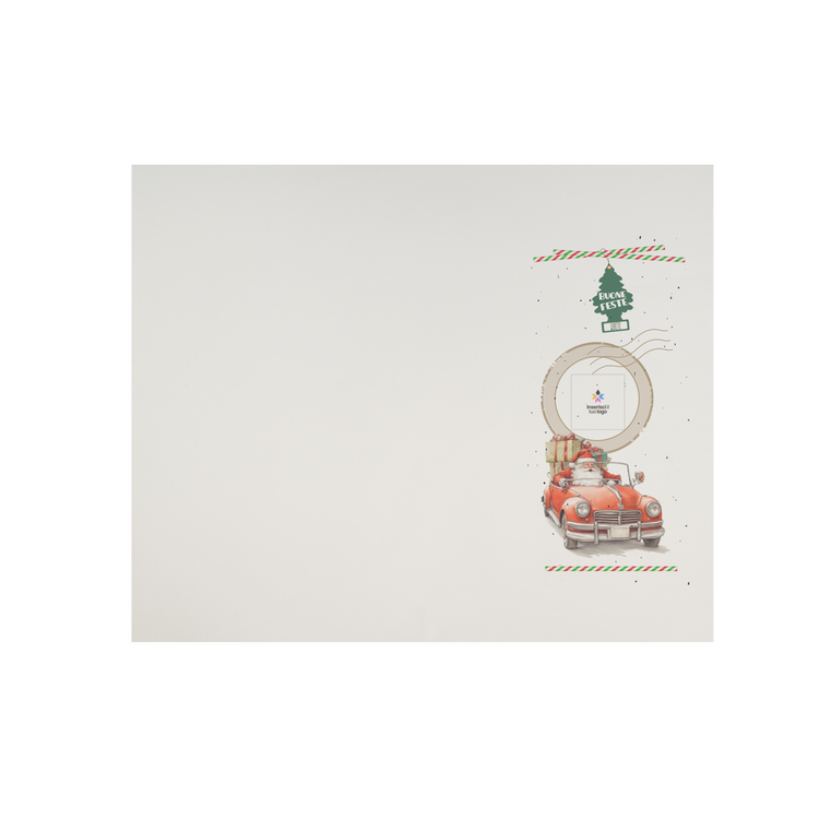 Tovagliette in carta bianco Natale- Printcentral - - -