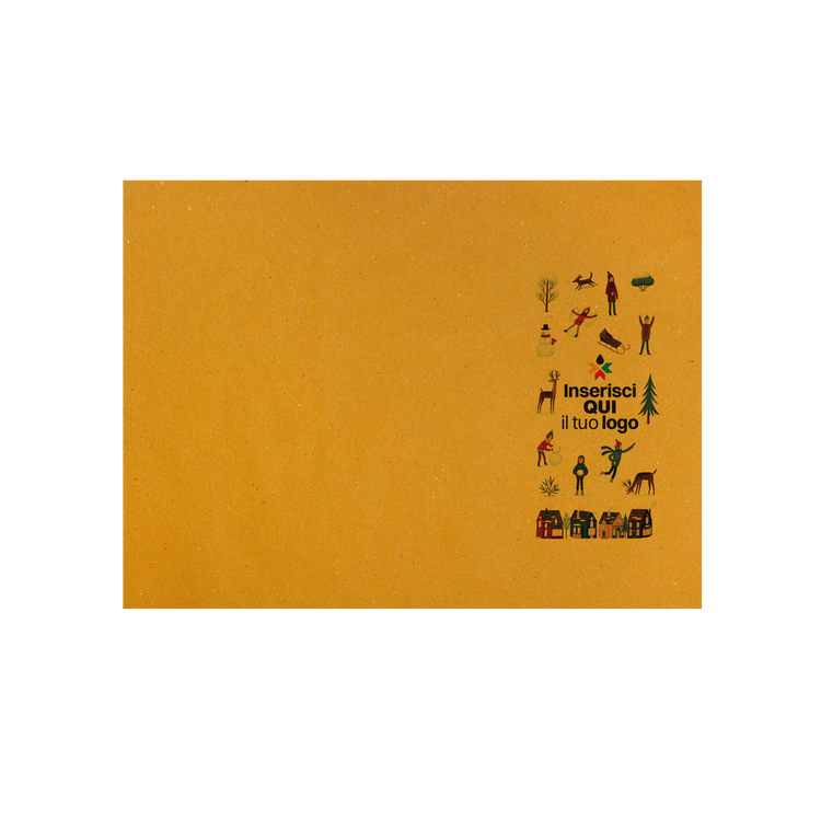 Tovagliette in carta paglia Natale- Printcentral - - -