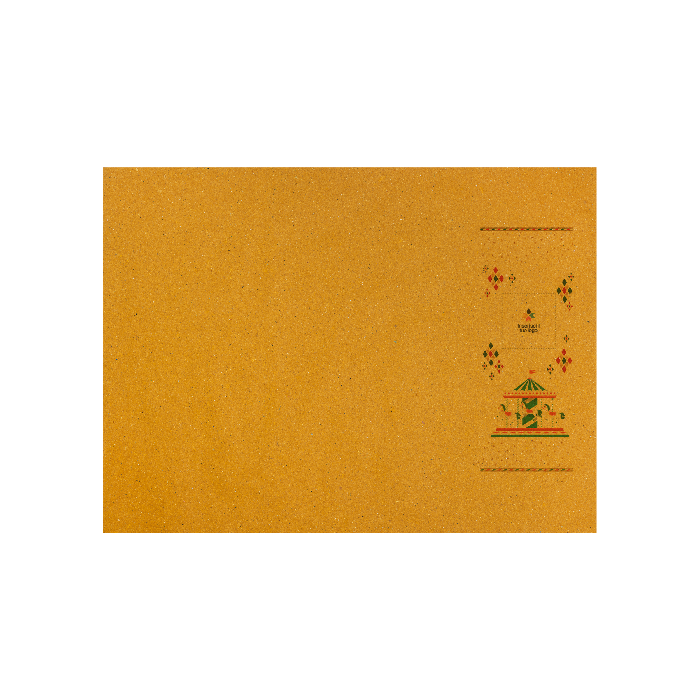 Tovagliette in carta paglia Natale- Printcentral - - -