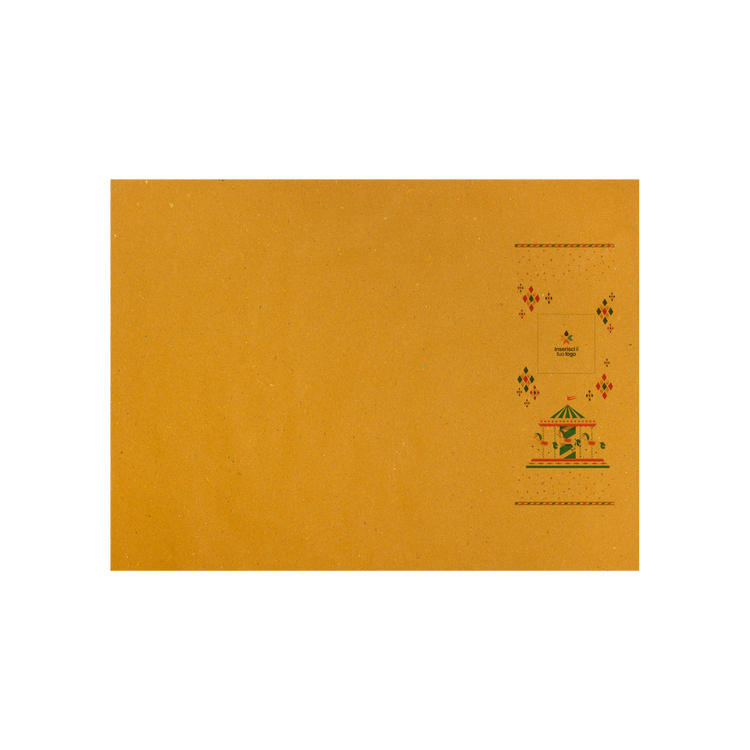 Tovagliette in carta paglia Natale- Printcentral - - -