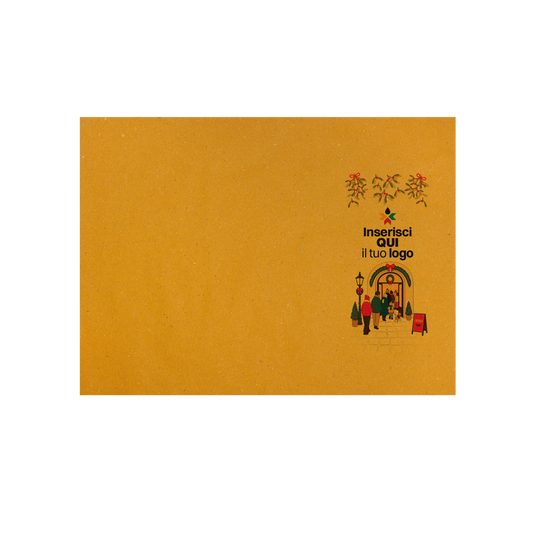 Tovagliette in carta paglia Natale- Printcentral - - -