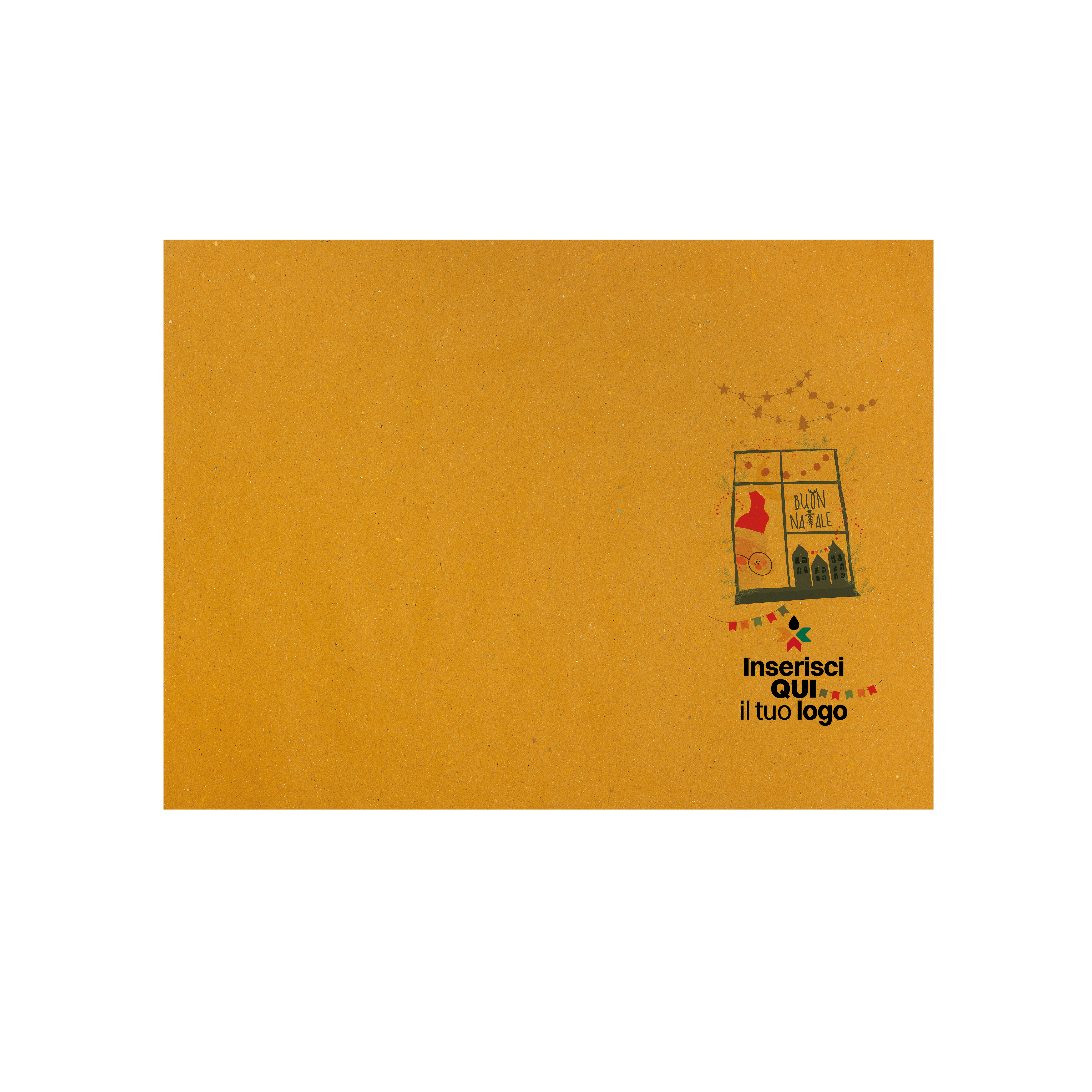 Tovagliette in carta paglia Natale- Printcentral - - -