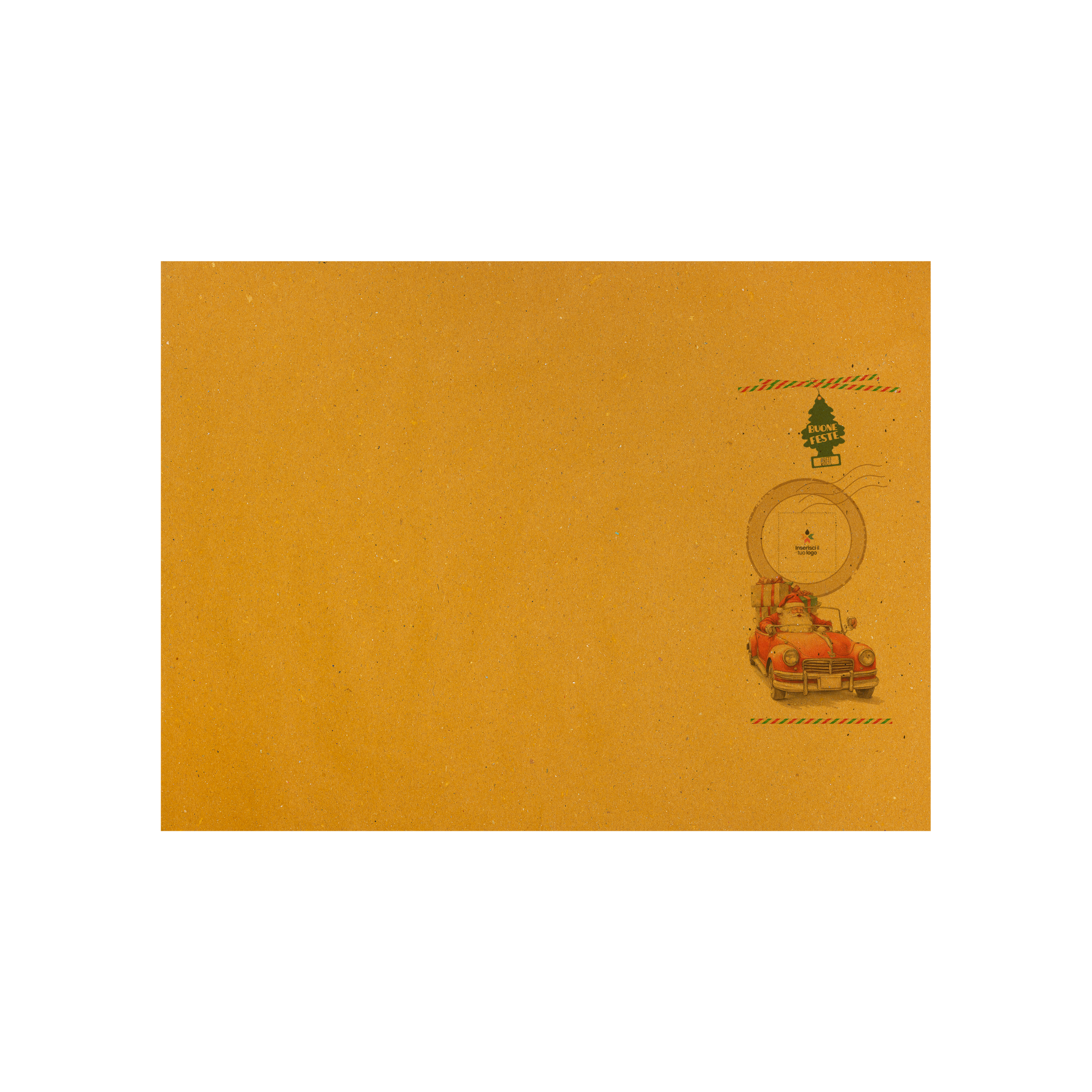 Tovagliette in carta paglia Natale- Printcentral - - -
