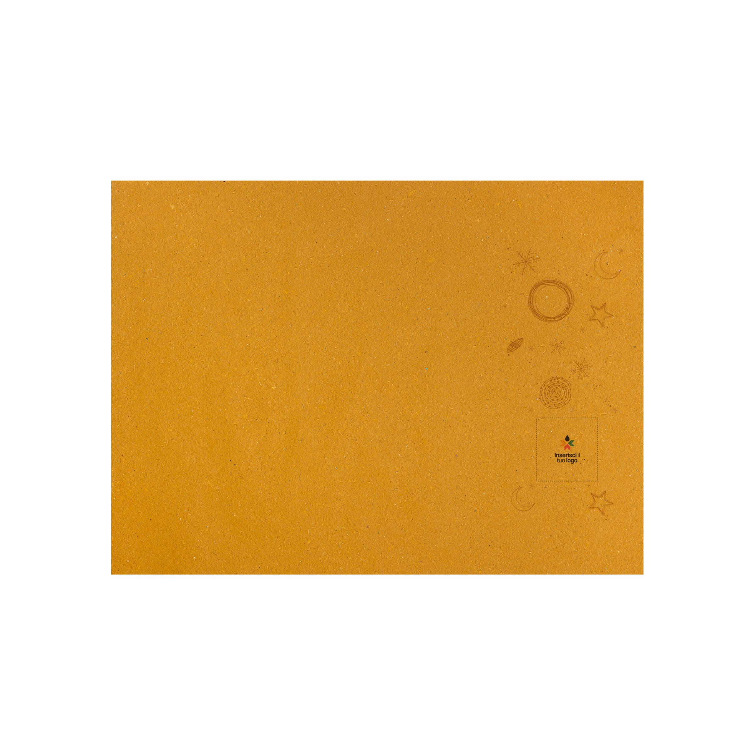Tovagliette in carta paglia Natale- Printcentral - - -