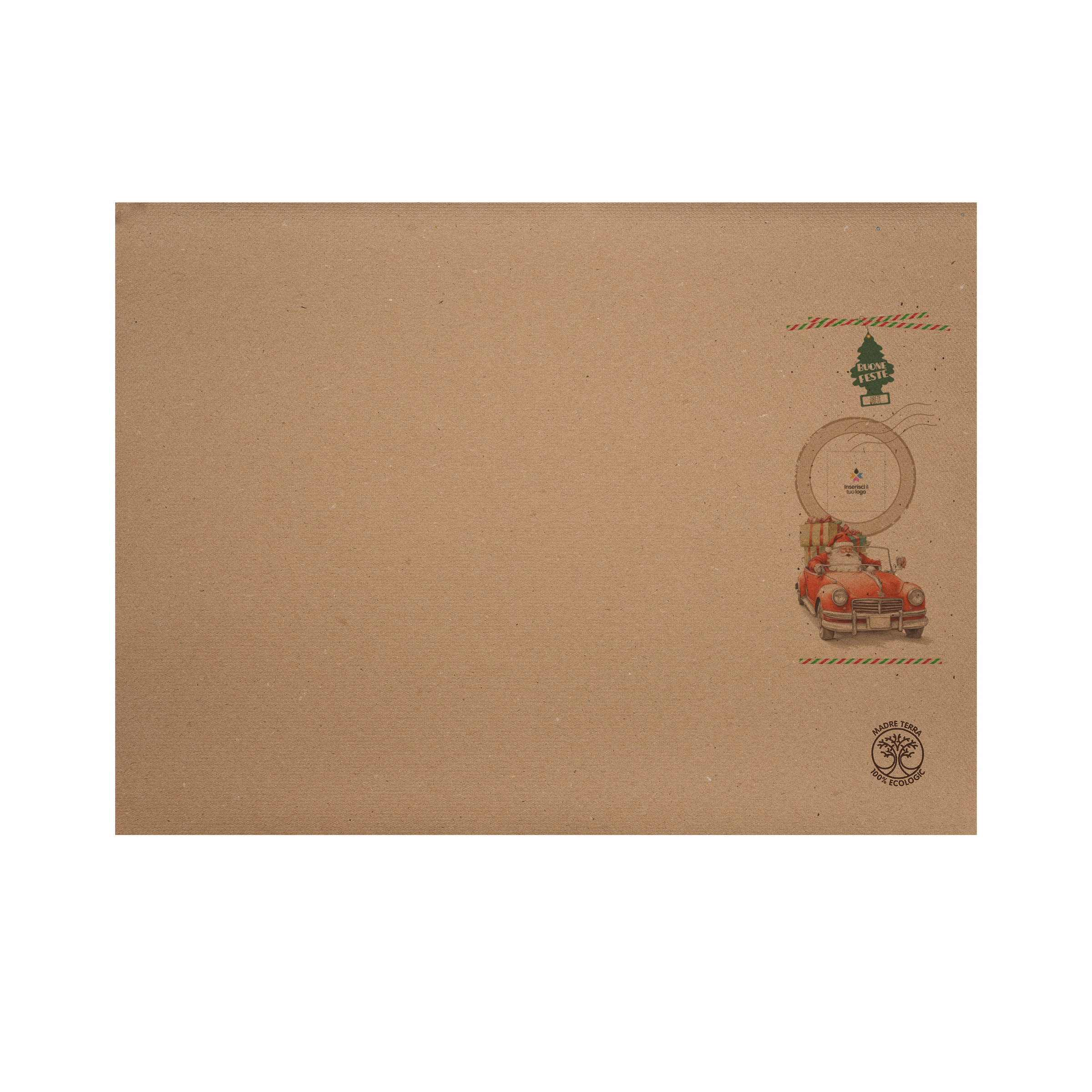 Tovagliette in carta madre terra Natale- Printcentral - - -