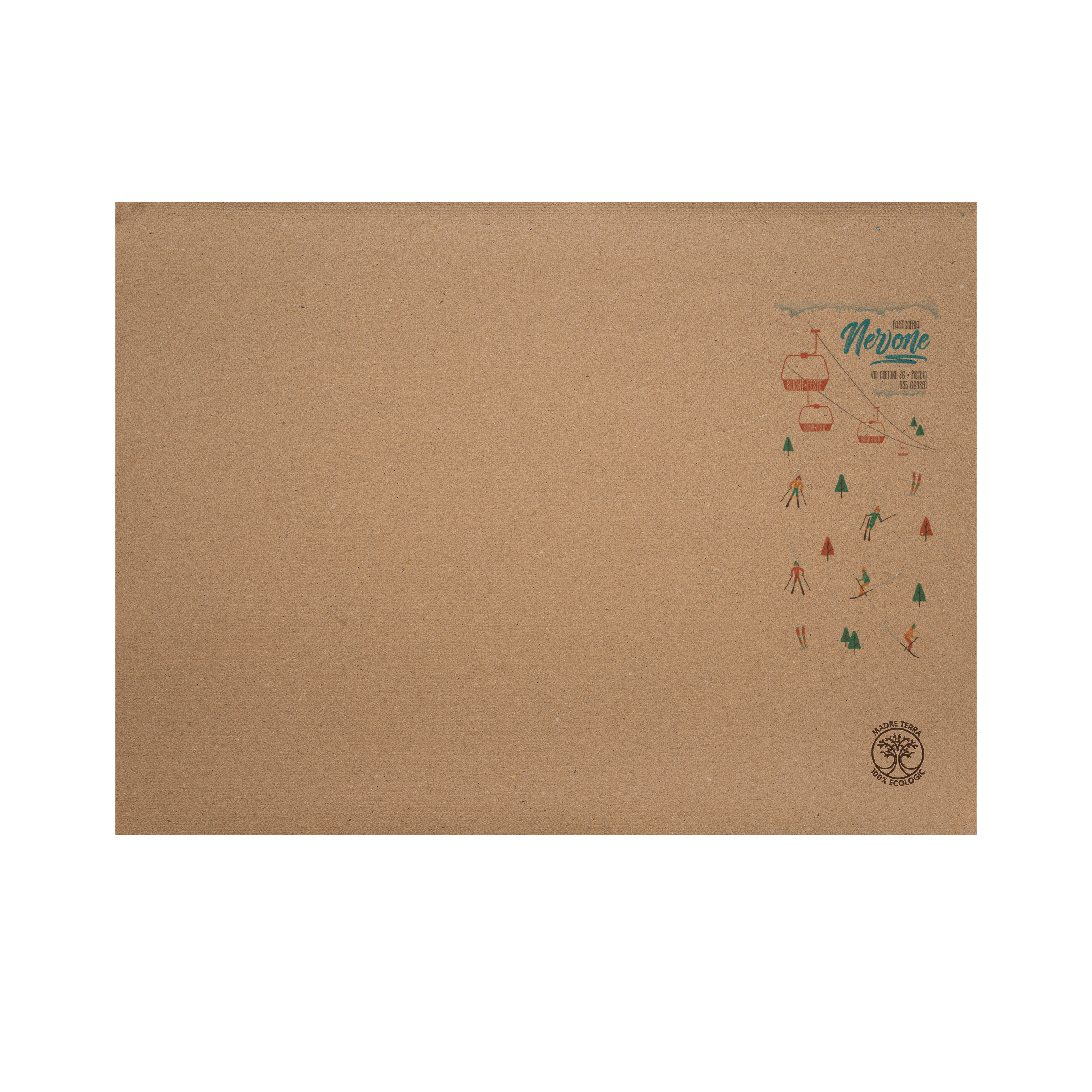 Tovagliette in carta madre terra Natale- Printcentral - - -