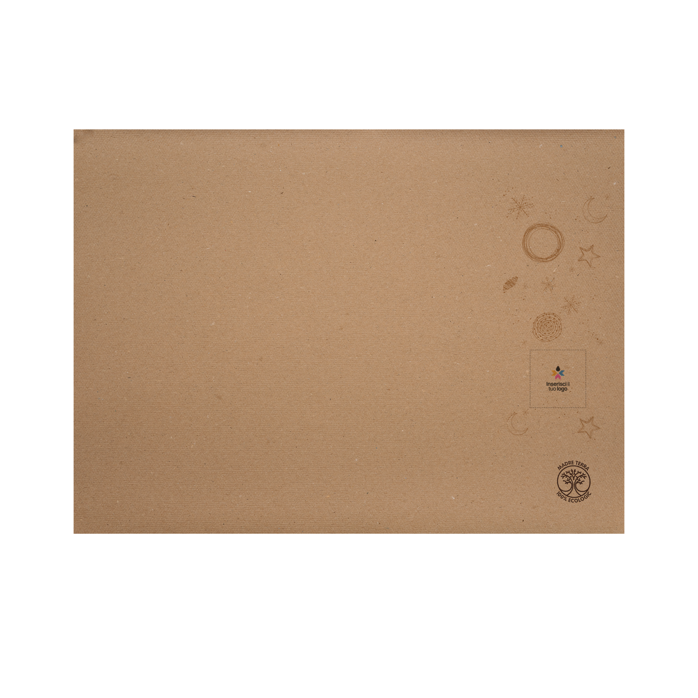 Tovagliette in carta madre terra Natale- Printcentral - - -