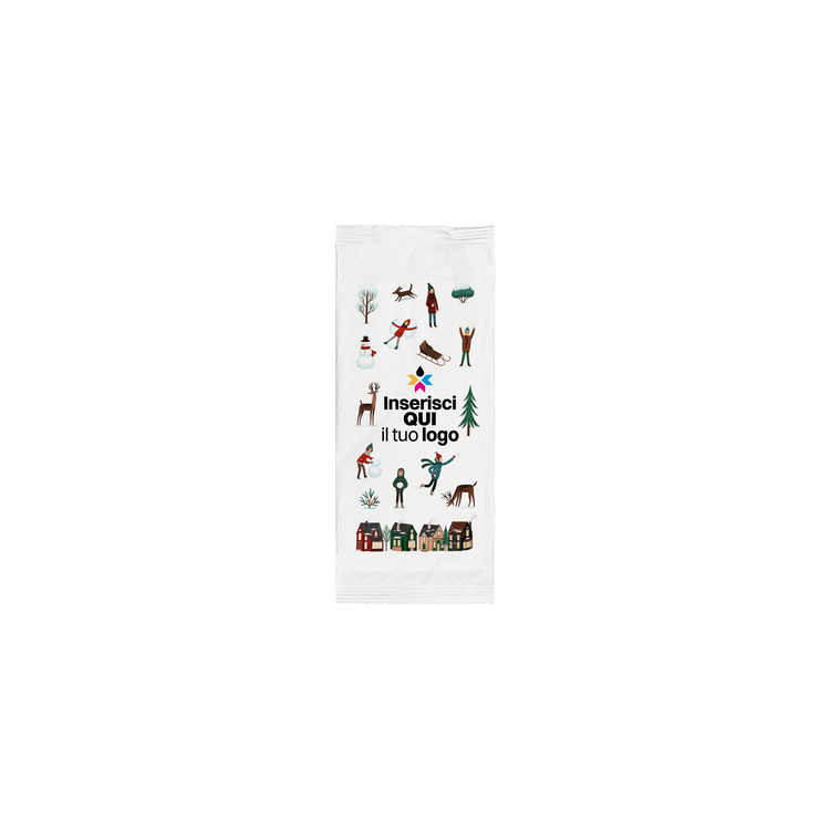 Portaposate bianco Natale- Printcentral - - -