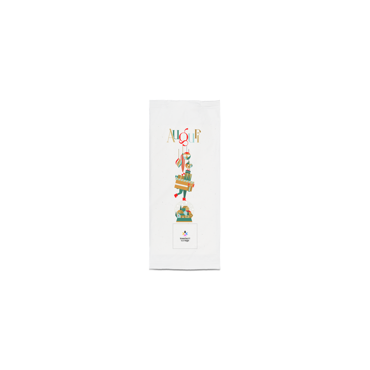 Portaposate bianco Natale- Printcentral - - -