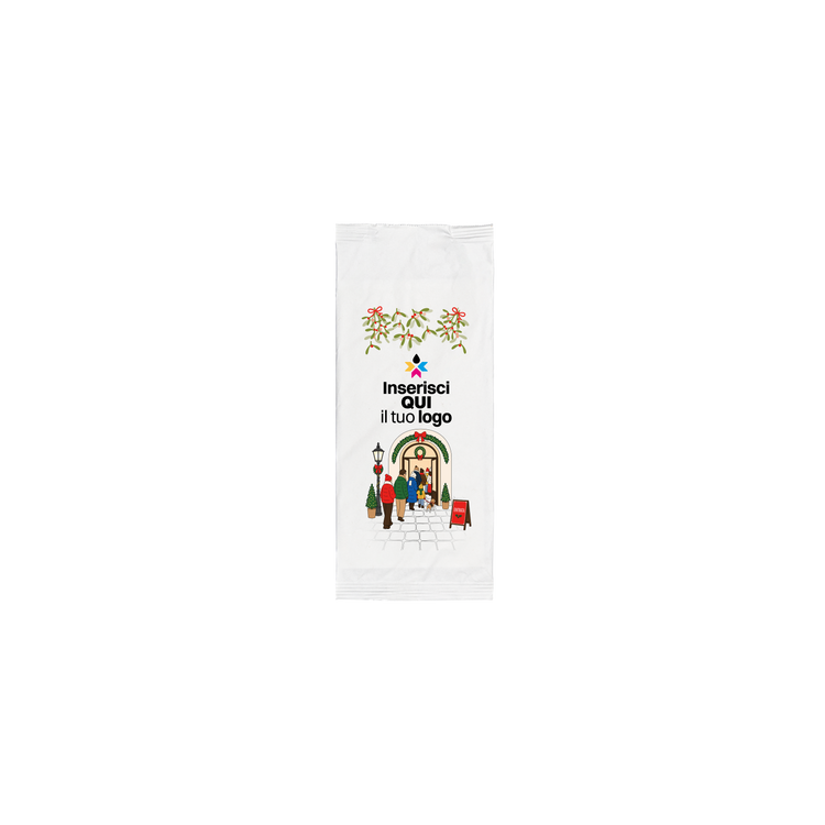 Portaposate bianco Natale- Printcentral - - -