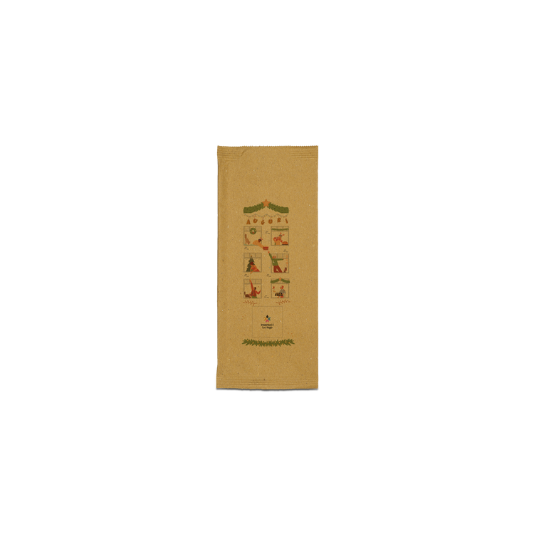 Portaposate paglia Natale- Printcentral - - -