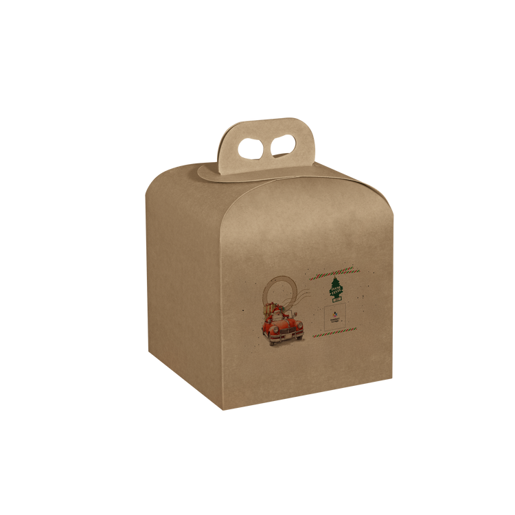 Scatole porta panettone avana- Printcentral - - -