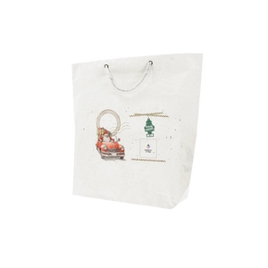 Shopper in carta bianco Cuba Bags Natale- Printcentral - - -
