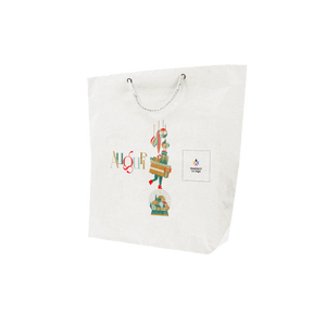 Shopper in carta bianco Cuba Bags Natale- Printcentral - - -