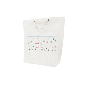 Shopper in carta bianco Cuba Bags Natale- Printcentral - - -