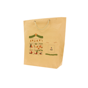 Shopper in carta avana Cuba Bags Natale- Printcentral - - -