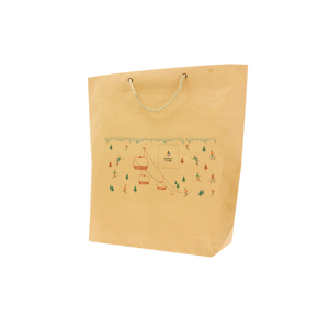 Shopper in carta avana Cuba Bags Natale- Printcentral - - -