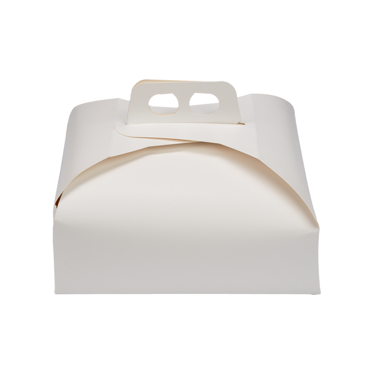 Scatole porta torta Standard bianco naturale- Printcentral - - -