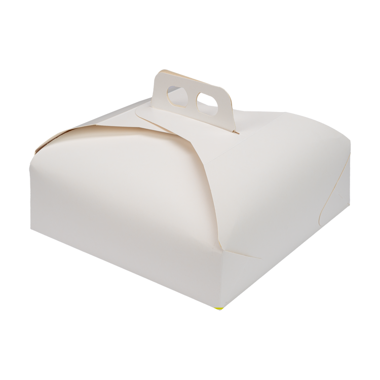 Scatole porta torta Standard bianco naturale- Printcentral - - -