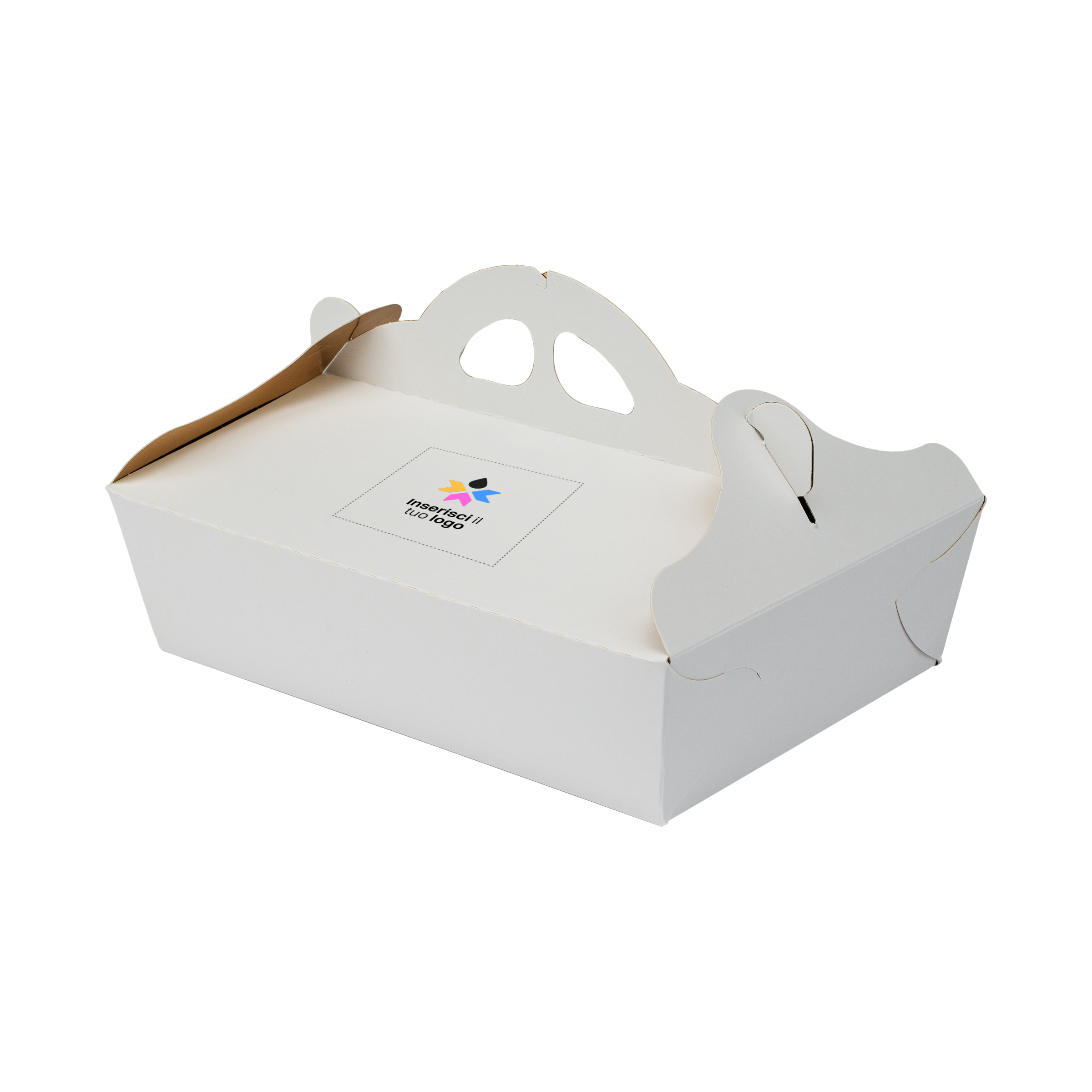 Scatole porta paste Automontanti bianco naturale- Printcentral - - -