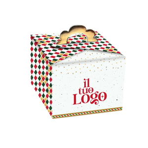 Scatola porta panettone Fiore- Printcentral - - -