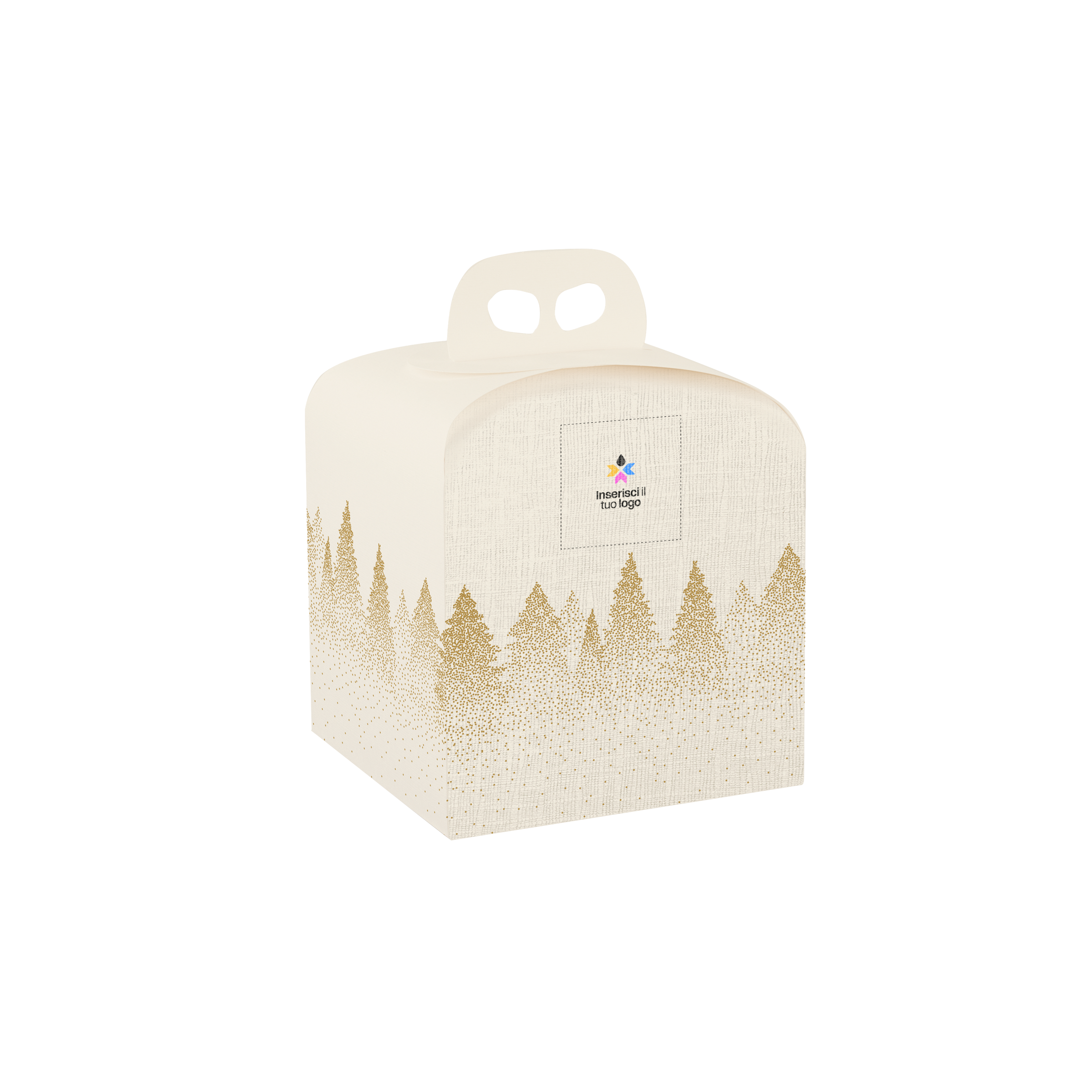 Scatole porta panettone White Forest- Printcentral - - -