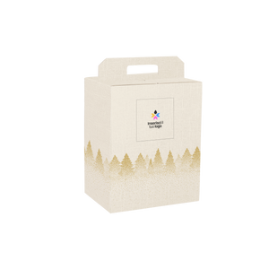 Scatole porta panettone + bottiglie White Forest- Printcentral - - -