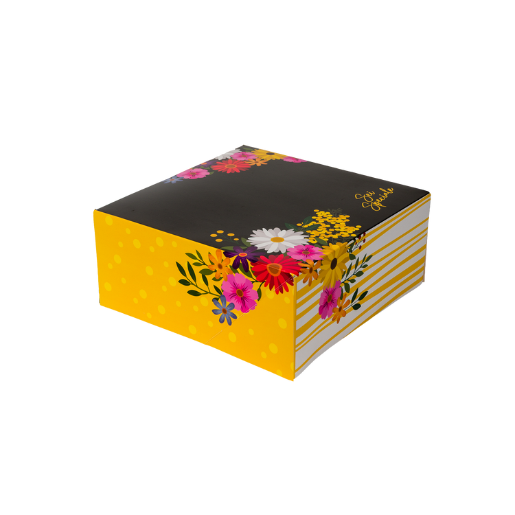 Kit Scatola porta torta + Disco "Festa della Donna"- Printcentral - - -