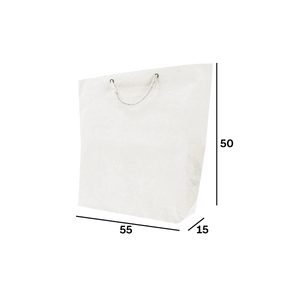 Shopper in carta bianco Cuba Bags Natale- Printcentral - - -